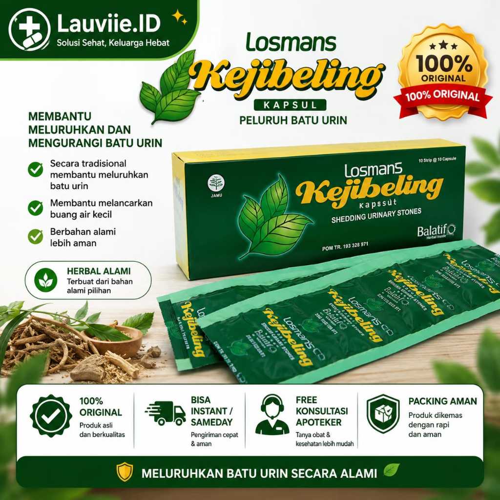 Keji Beling STrip Isi 10 Tablet Obat Original Belatif