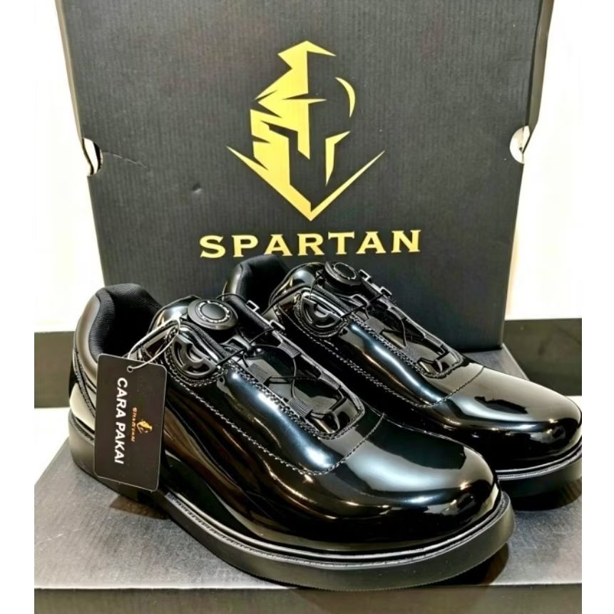 SEPATU PDH SPARTAN TALI PUTAR/SEPATU PDH DINAS TNI POLRI SECURITY UMUM