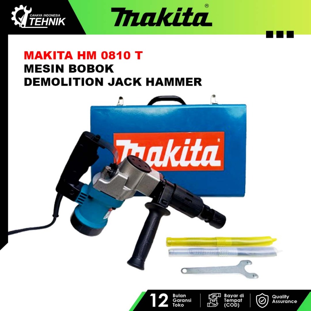 PROMO TERMURAH Makita HM0810T / HM 0810 T Mesin Demolition Hammer