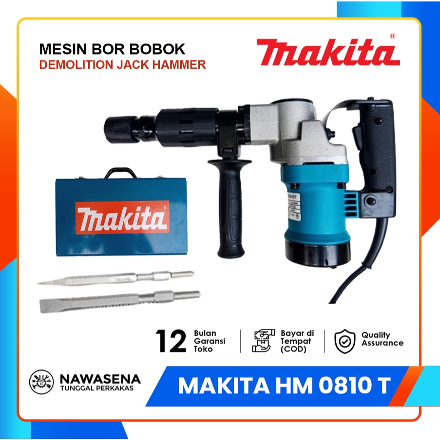 DISKON TERMURAH Mesin Jack Hammer Makita HM0810T Pemecah Beton Bensin Handal