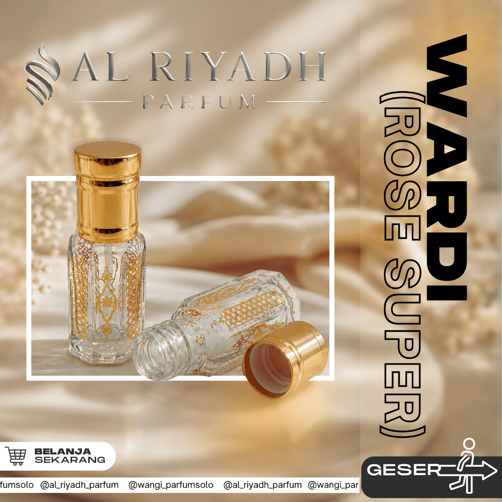 AL RIYADH WARDY BIBIT MURNI PARFUM COLET