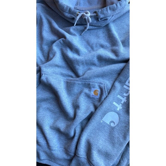 CARHARTT SPELLOUT GREY