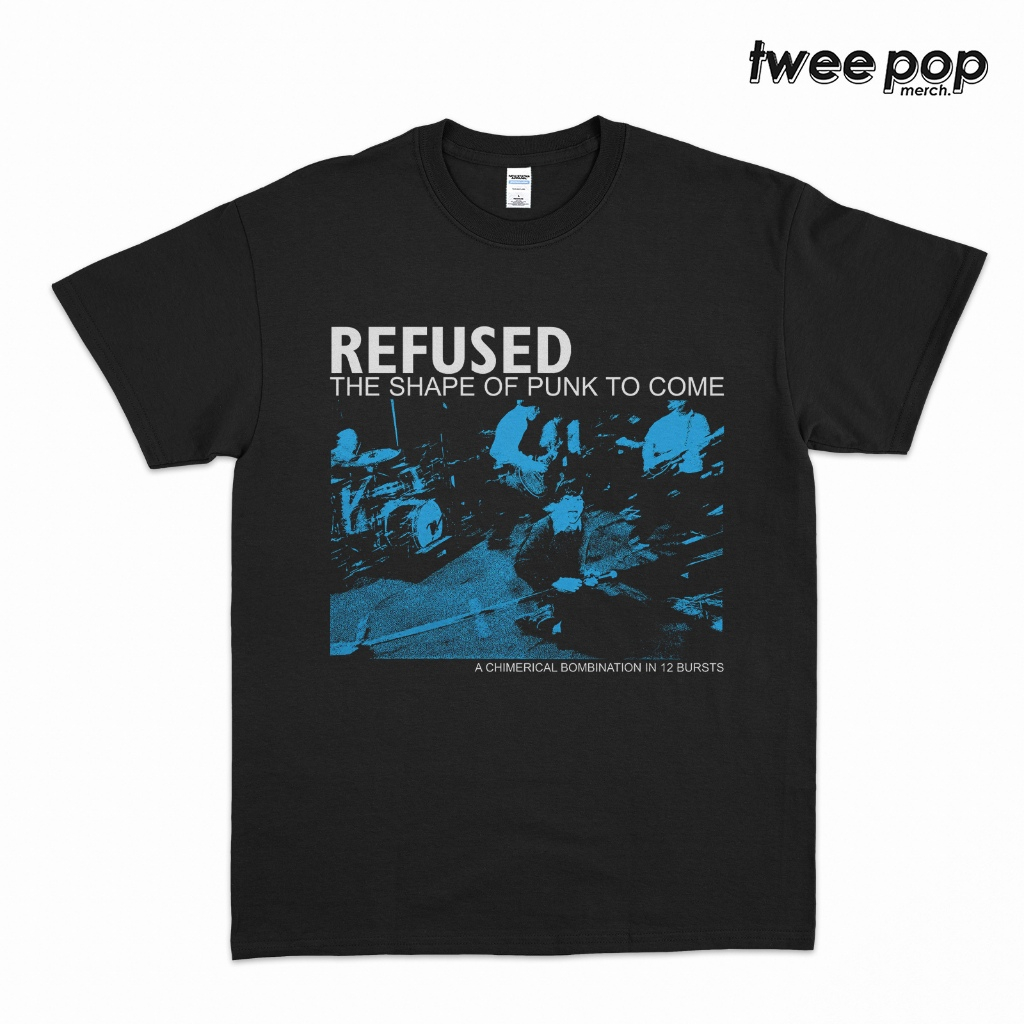 KAOS BAND REFUSED - THE SHAPE OF PUNK TO COME ARTWORK / T-SHIRT BAND