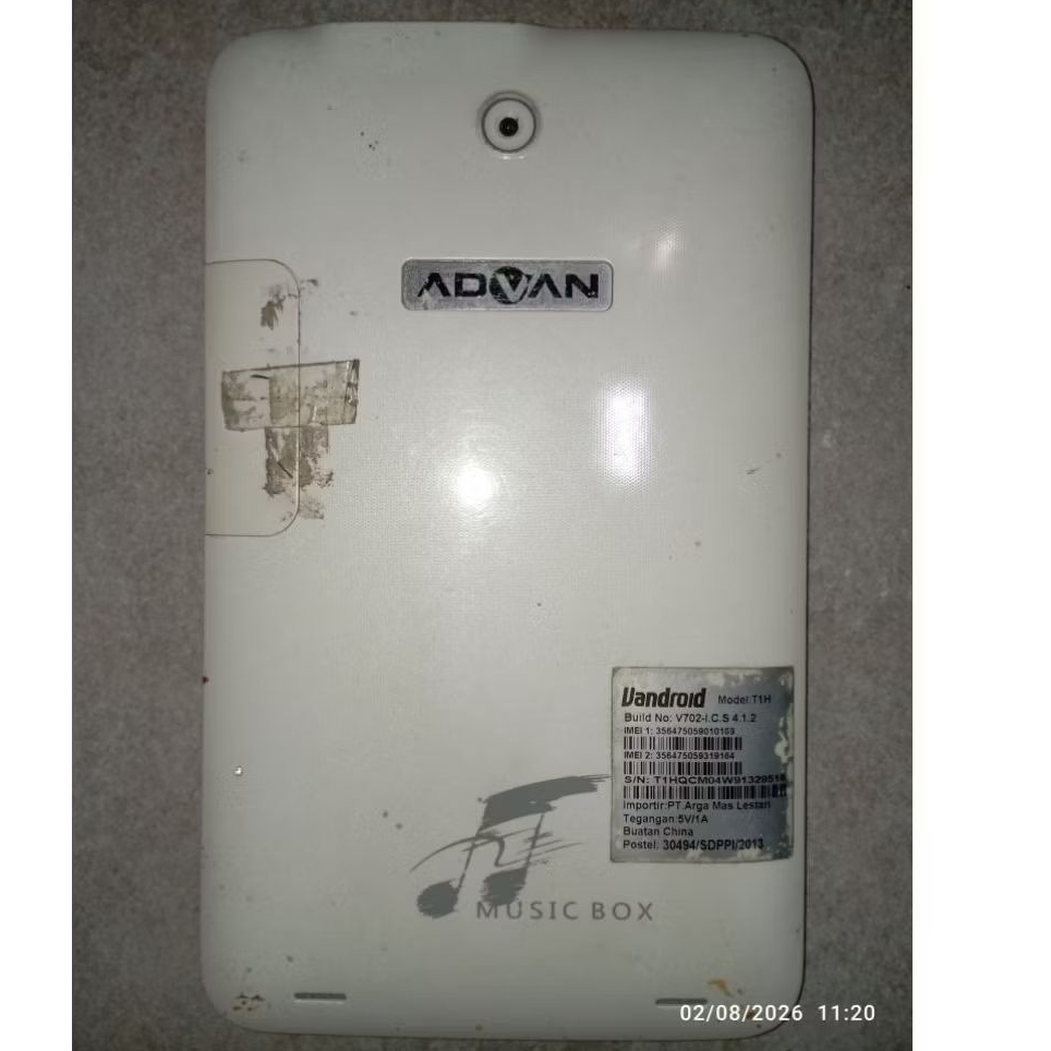 Tablet RUSAK