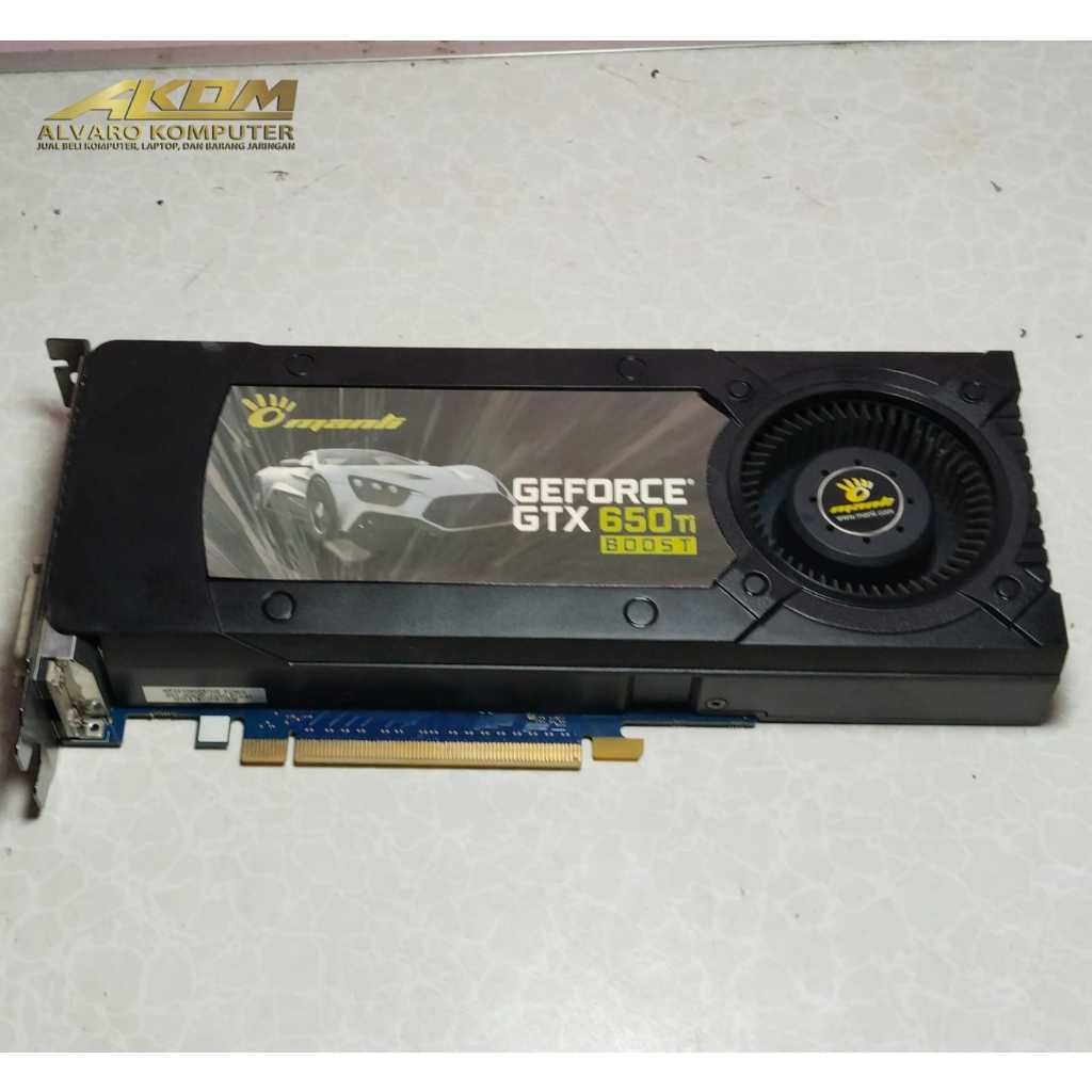 Vga Card Manli GTX650 Ti 2gb 192bit Ddr5