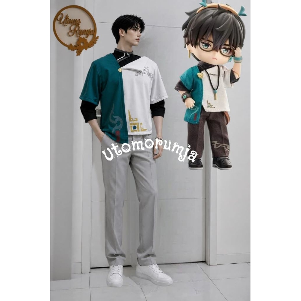 utomorumja kostum cosplay danheng dan heng oufit