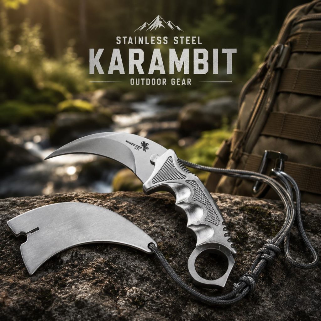 Pisau Dapur Outdoor Kerambit Cerambit Survival
