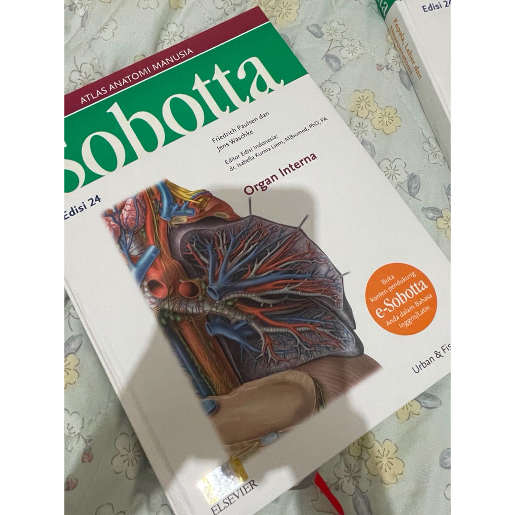 Preloved Buku Atlas Anatomi Sobotta Edisi 24 Starterpack Kedokteran