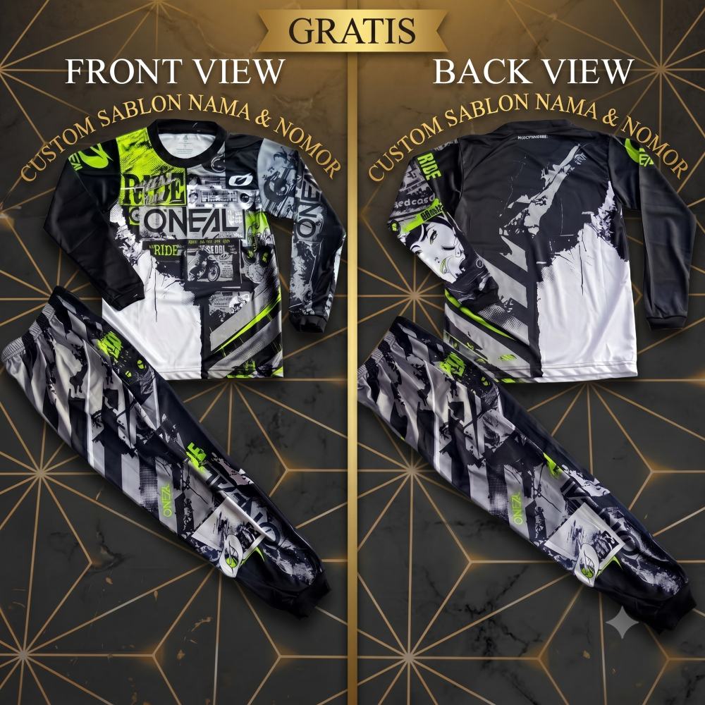 Jersey baju kaos atasan motor cross/kaos atasan baju sepeda/setelan jersey motor cross anak murah