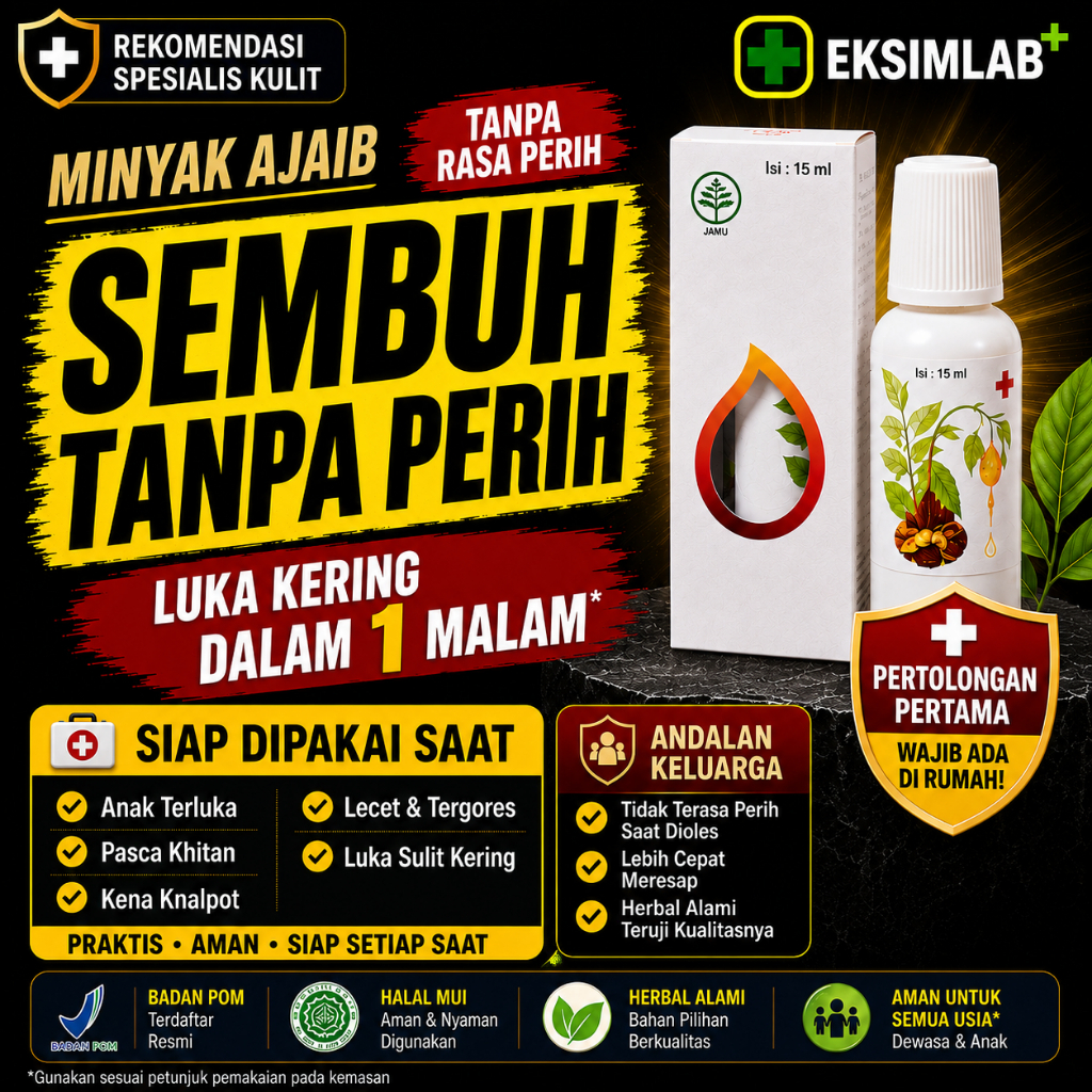 Salep Pengering Borok Luka Bernanah Basah Cacar Air Diabetes Korengan Koreng Paling Ampuh
