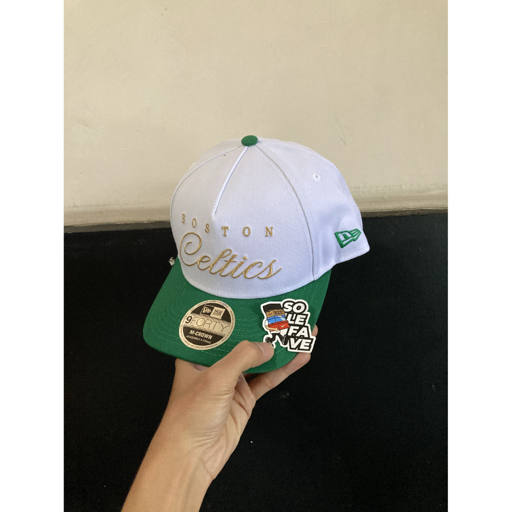 TOPI NEW ERA 940MC SNAPBACK x NBA BOSTON CELTICS NBA25 DRAFT ORIGINAL NO BOX