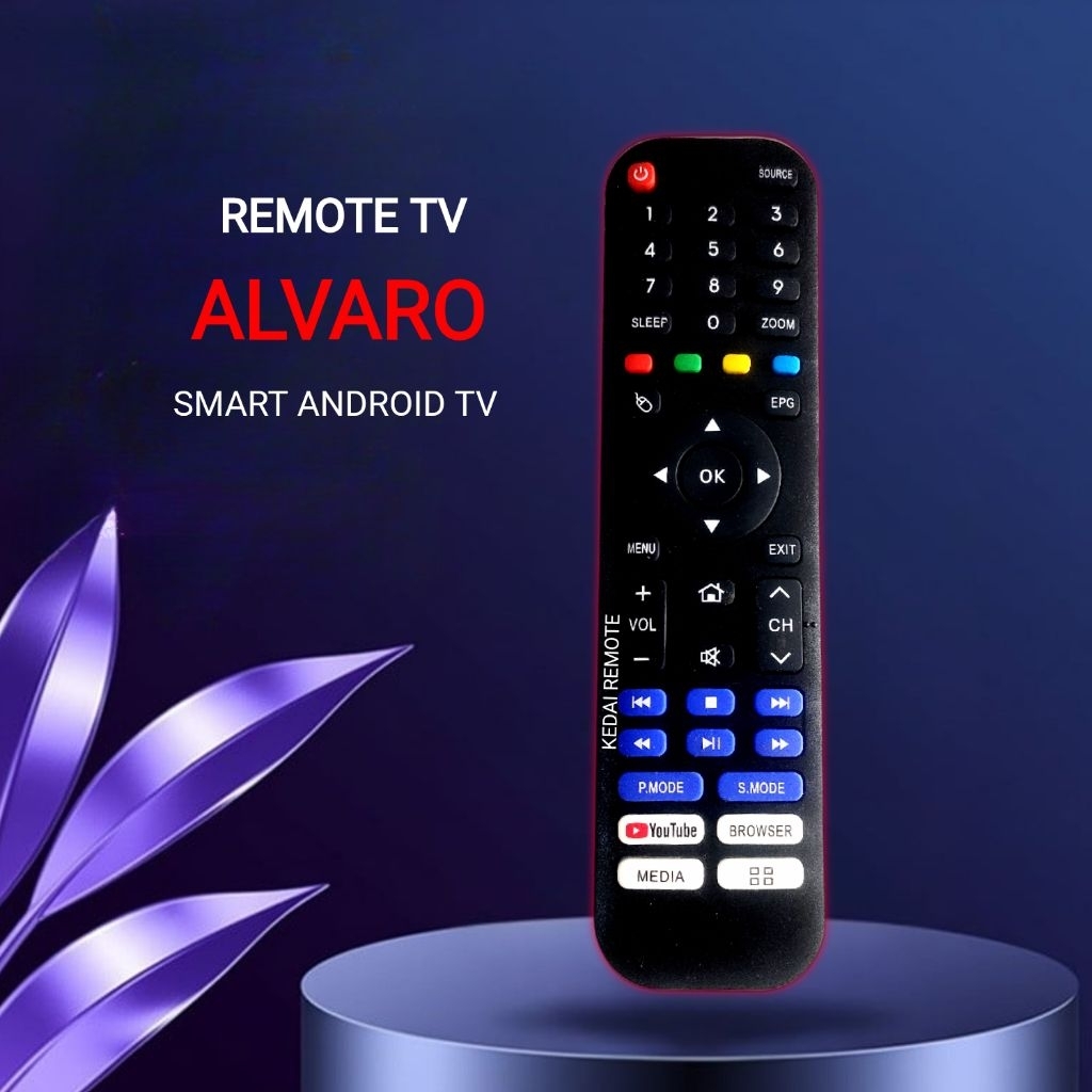 REMOTE REMOT TV AVARO SMART ANDROID