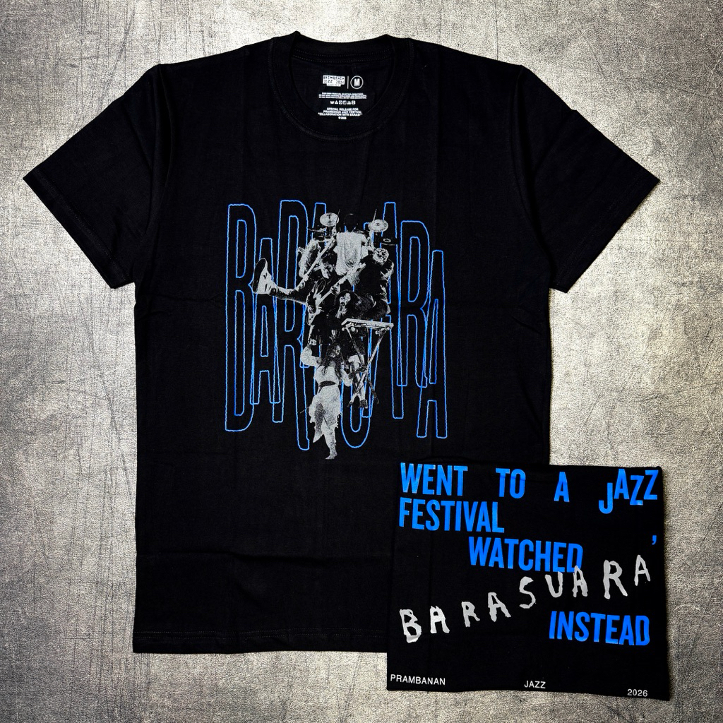 Tshirt BARASUARA - PRAMBANAN JAZZ 2026 Official Merchandise