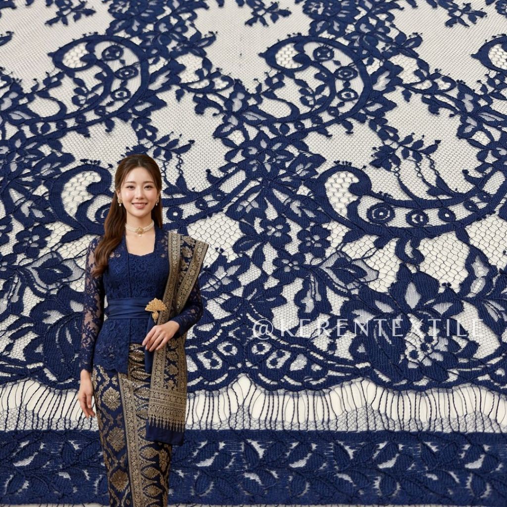 BROKAT PANEL COTTON UNGARO 7487 (Semi France Lace Ungaro)