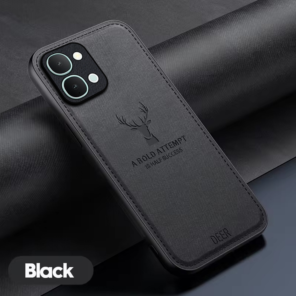 CD - Case Compatible For Realme P4x 4G Softcase Deer Cloth Jeans Camera Protect