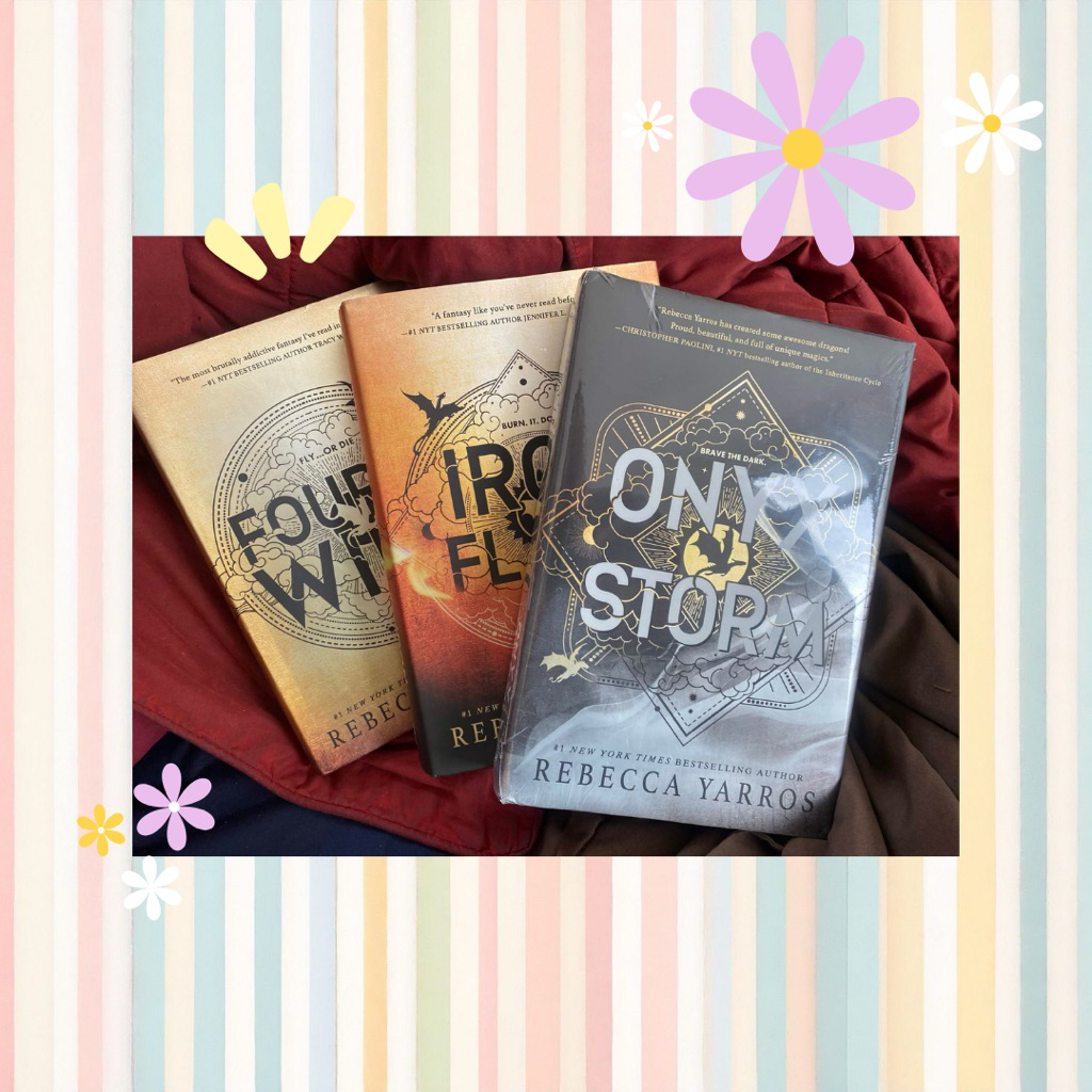 Empyrean Series Hardcover Set – 3 Books | Fourth Wing | Iron Flame | Onyx Storm