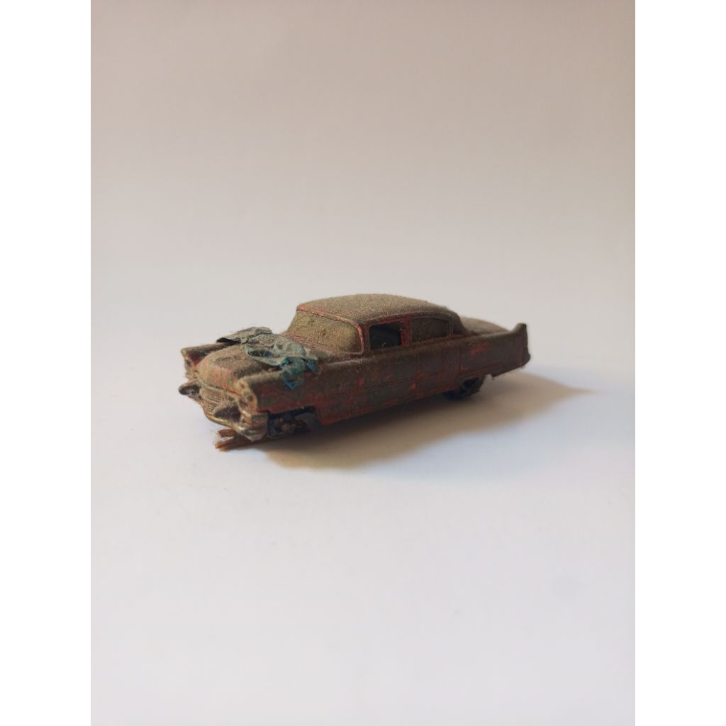 Preloved Diecast Classic Car Custom Rusty Abandoned Concept
