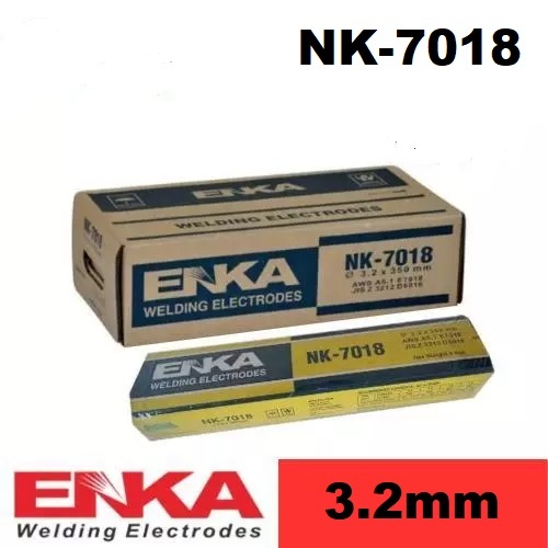 KAWAT LAS NK-7018 3,2mm 2,5mm ENKA NK7018 3.2mm 2.5mm 5kg