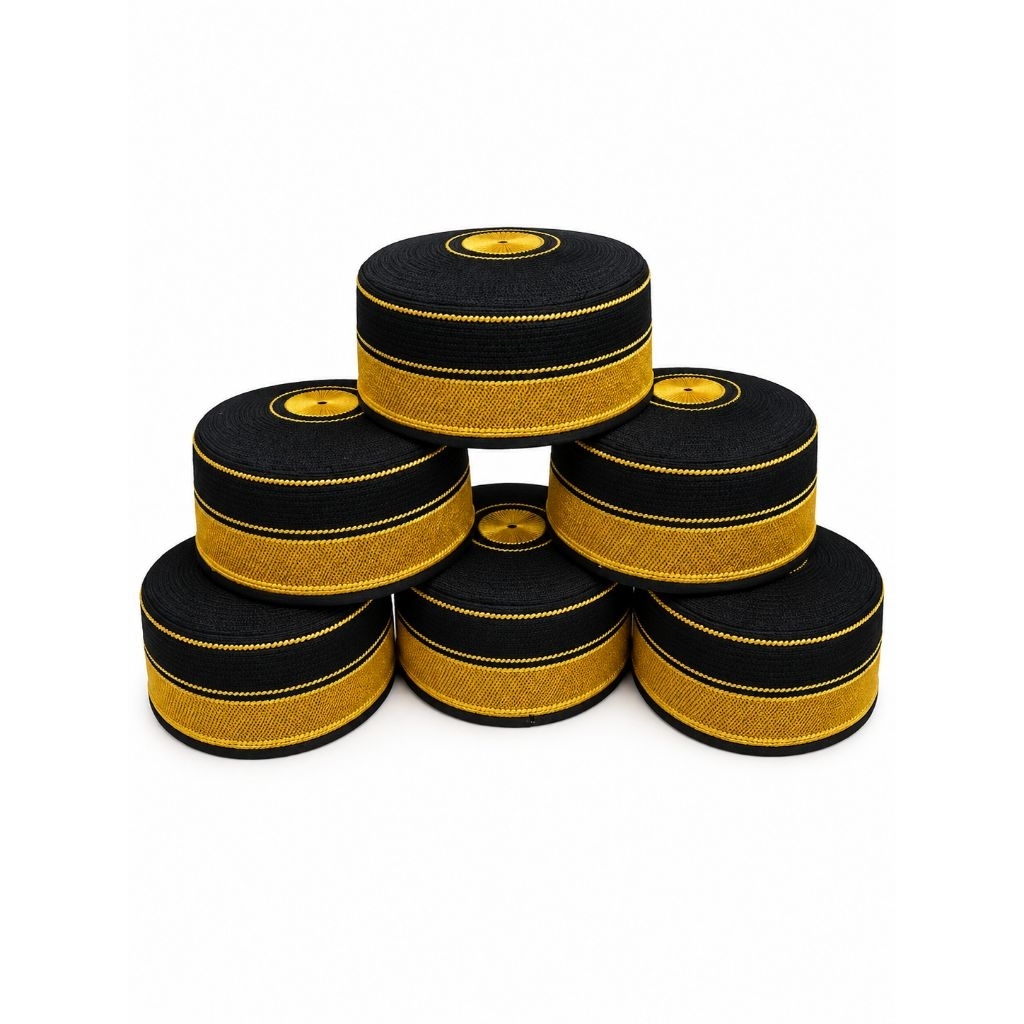 Songkok Recca Bugis/Peci Bugis/Recca Bugis Kuning/songkok  Peci Murah