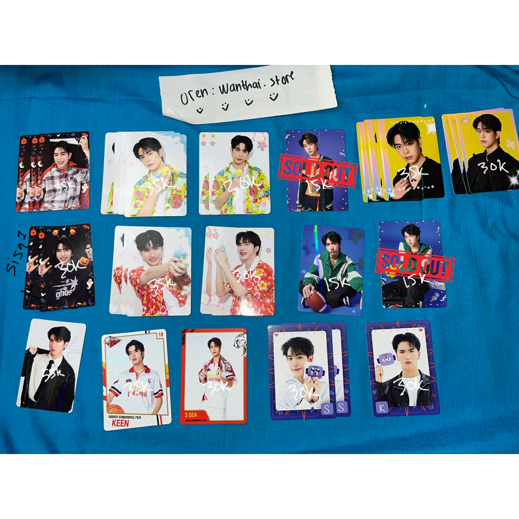 [Official PC] Keen Suvijak | SeaKeen | Only Boo | Photocard | Collectible Card Keen Suvijak | Photoc