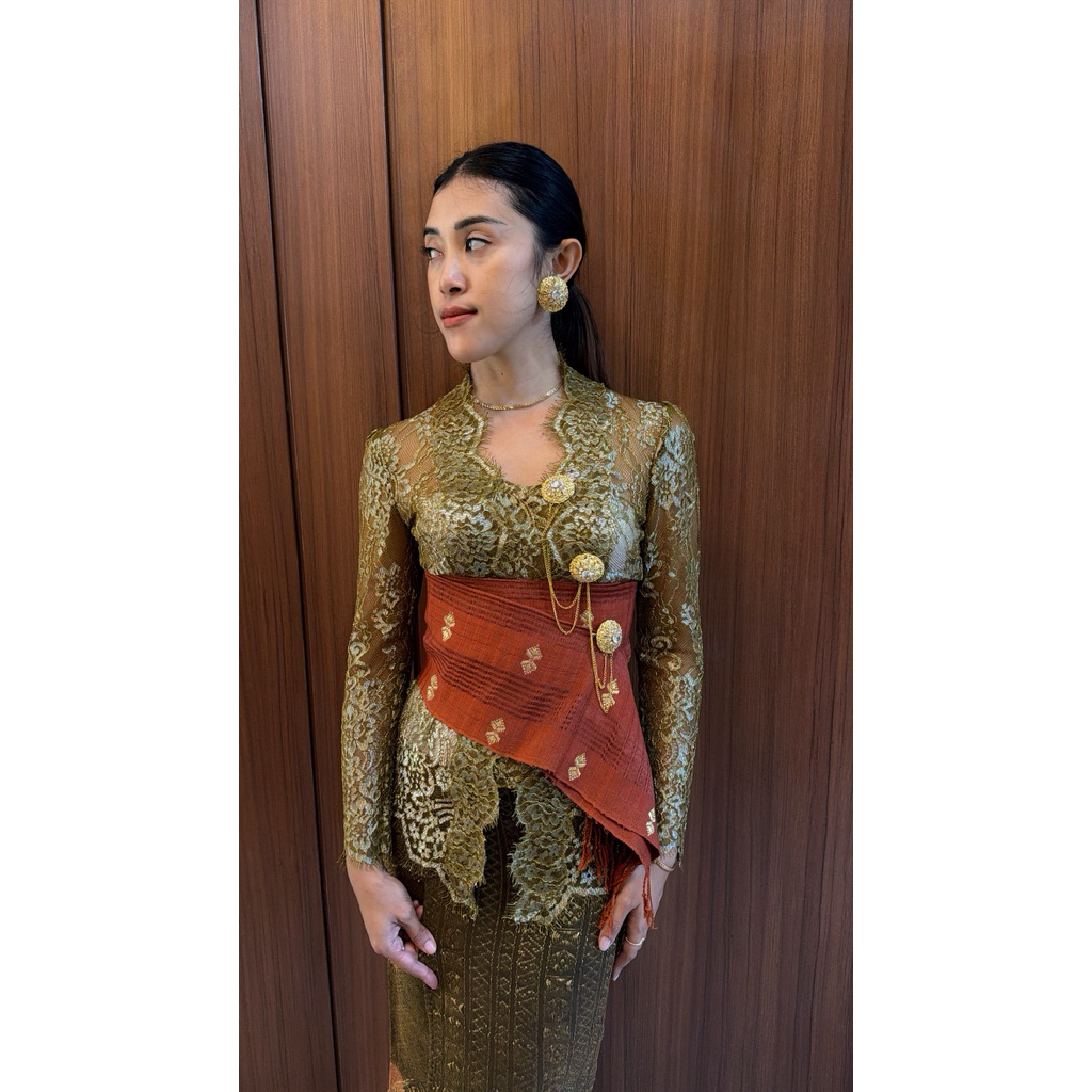 kain brokat jasmine lace premium untuk kondangan, wisuda dan adat | candrika etnik
