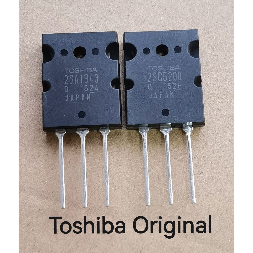 Transistor Komplementer 2SC5200 2SA1943 Japan Original