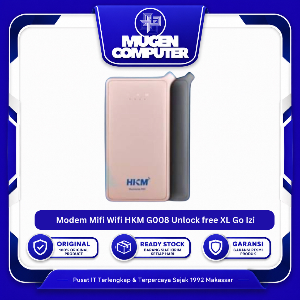 Modem Mifi Wifi HKM G008 Unlock free XL Go Izi