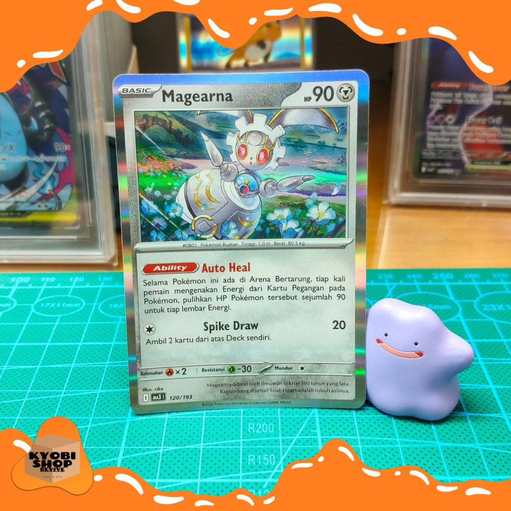 Magearna Holo Kartu Pokemon TCG Indonesia