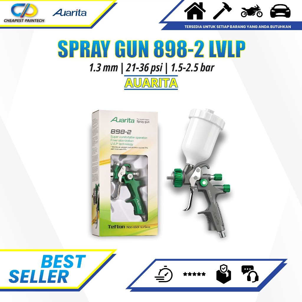 SPRAY GUN AUARITA L898-2.