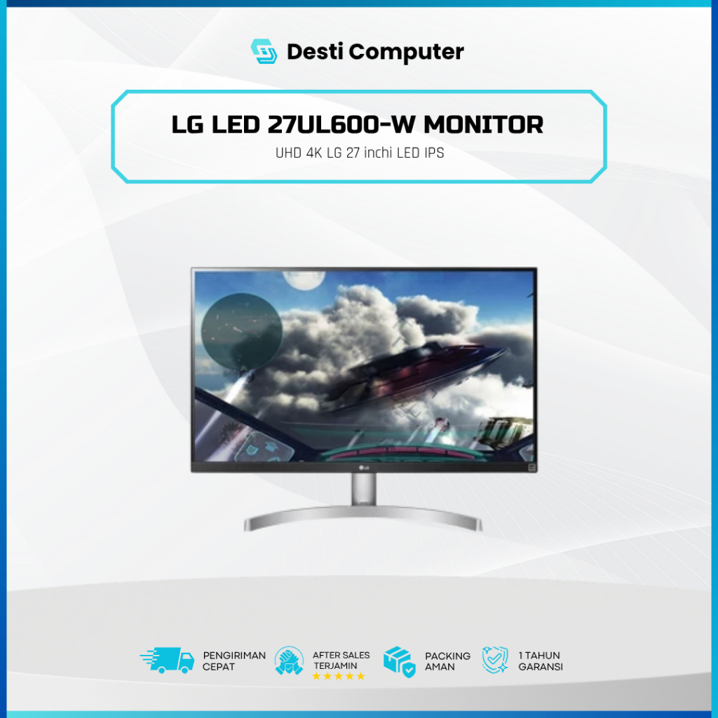 LG 27UL600-W LED IPS Monitor 27" UHD 4K