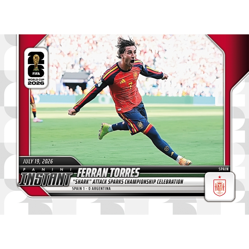 Fullprint Replica Ferran Torres - 2026 Panini Instant FIFA World Cup 2026 #244 - Base