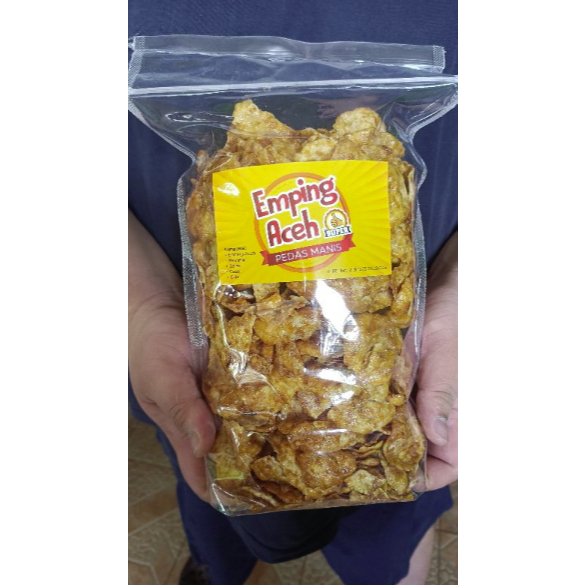 Emping Pedes Manis Aceh Emping Oleh Oleh Aceh