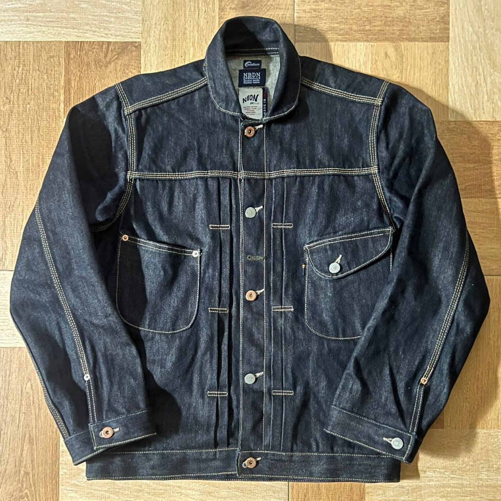 NBDN Type II / 2 Selvedge Springfield 7 15,8oz Depp Rich Indigo Trucker Size M