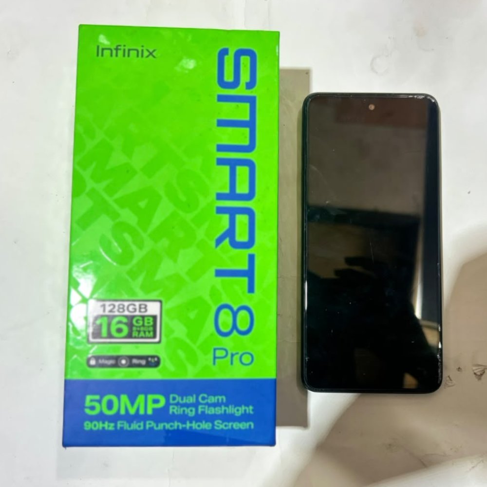 HP SEKEN INFINIX SMART 8 PRO RAM 8+8/128