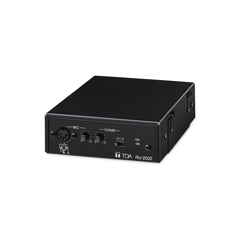Amplifier Control Unit TOA RU-2002 - Kontrol Remote untuk PM-660D, Hitam