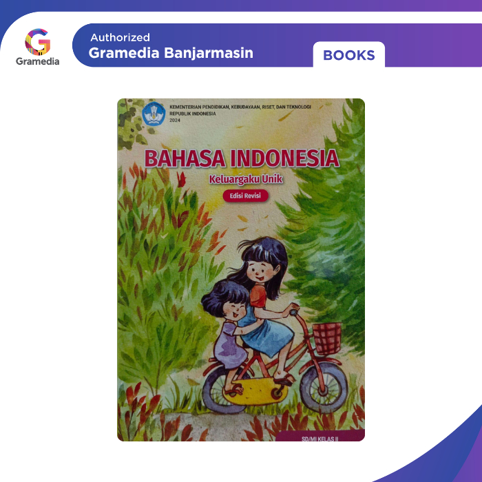 Gramedia Banjarmasin - Z4-SD BS KL 2 BHS INDONESIA KELUARGAKU UNIK REV 2024 KURMER
