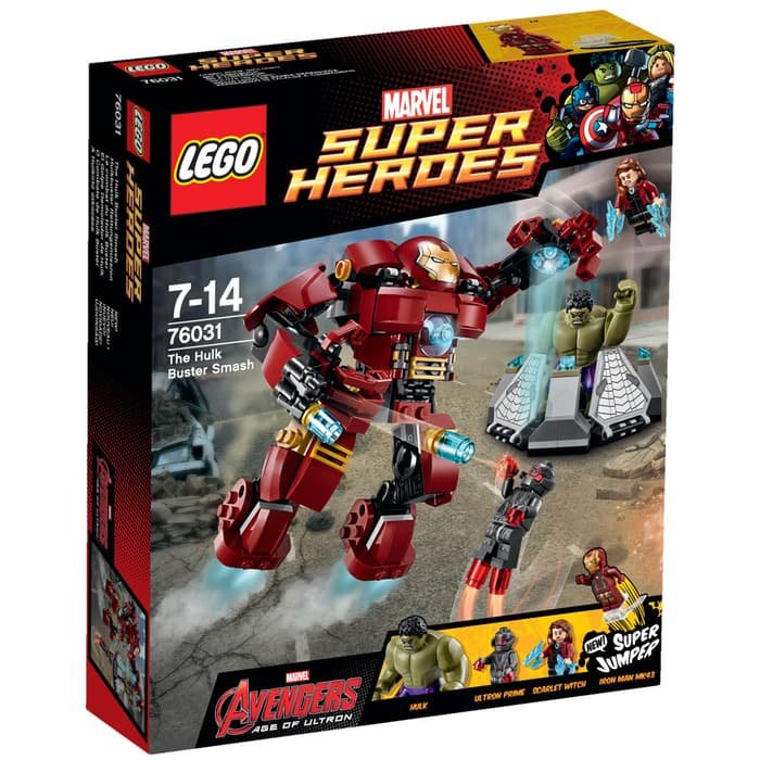 LEGO 76031 Super Heroes The Hulk Buster Smash