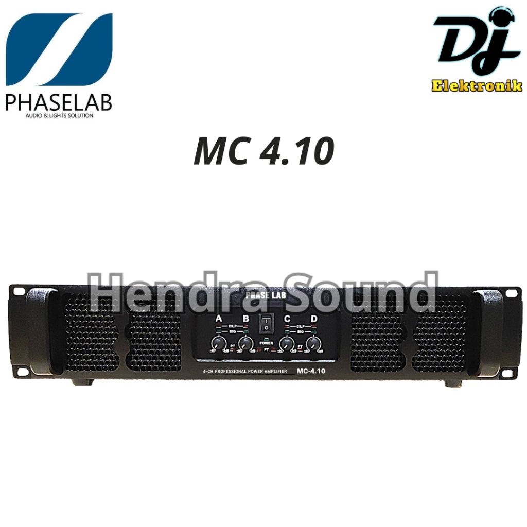 Power Amplifier Phaselab / Phase Lab MC4.10 / MC 4.10 - 4 channel