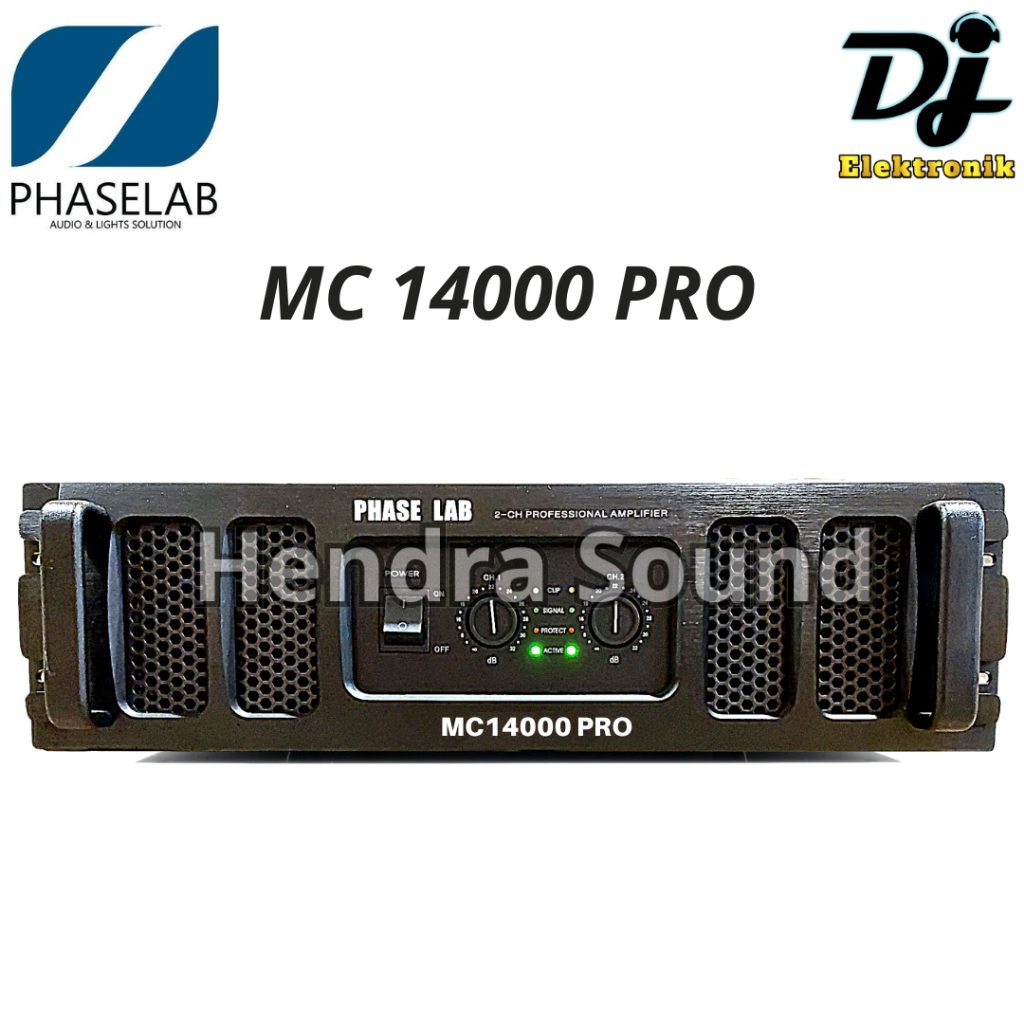 Power Amplifier Phaselab / Phase Lab MC 14000 PRO / MC14000 PRO - 2 channel