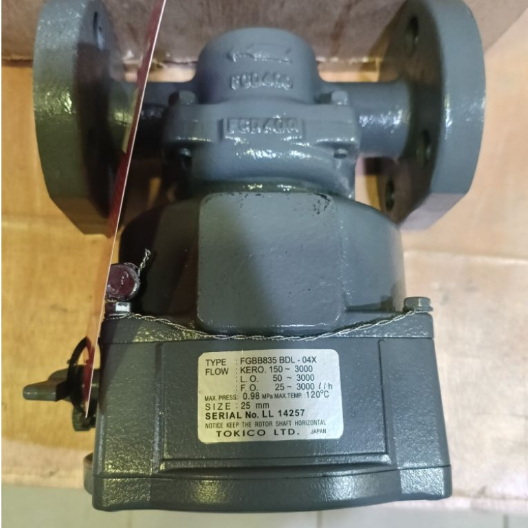 Flow Meter Tokico Type FGBB835 BDL-04X Size 1 Inch Riset
