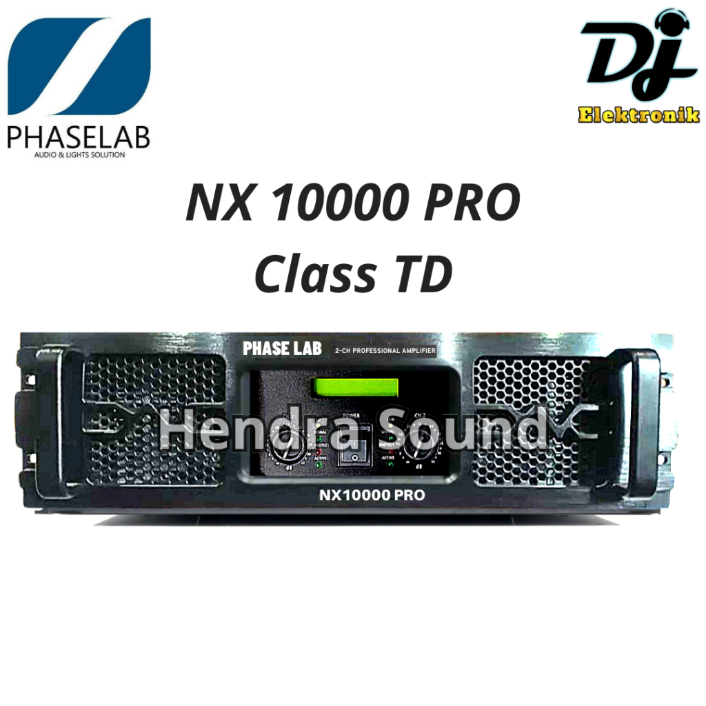 Power Ampli Phaselab / Phase Lab NX10000 Pro / NX 10000 Pro - 2 channel
