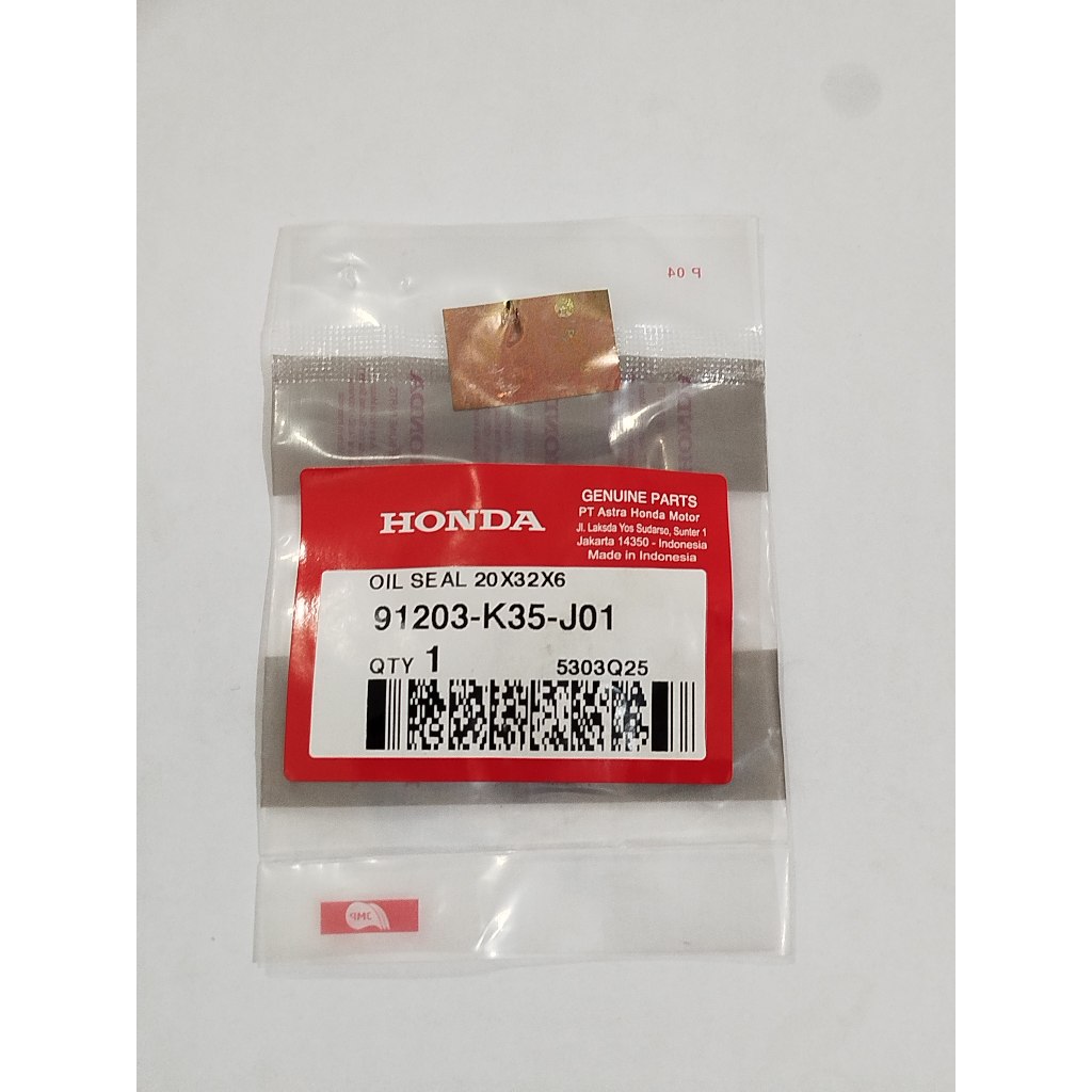 Seal as pully beat AHM Original 91203-K35-J01
