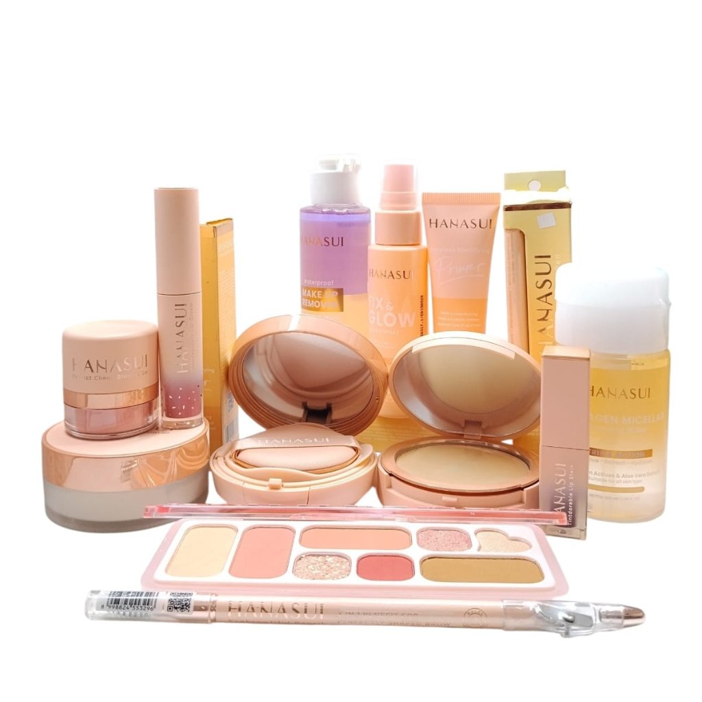 Hanasui Paket Make Up Super Lengkap / 1 Set Make Up Lengkap Hanasui