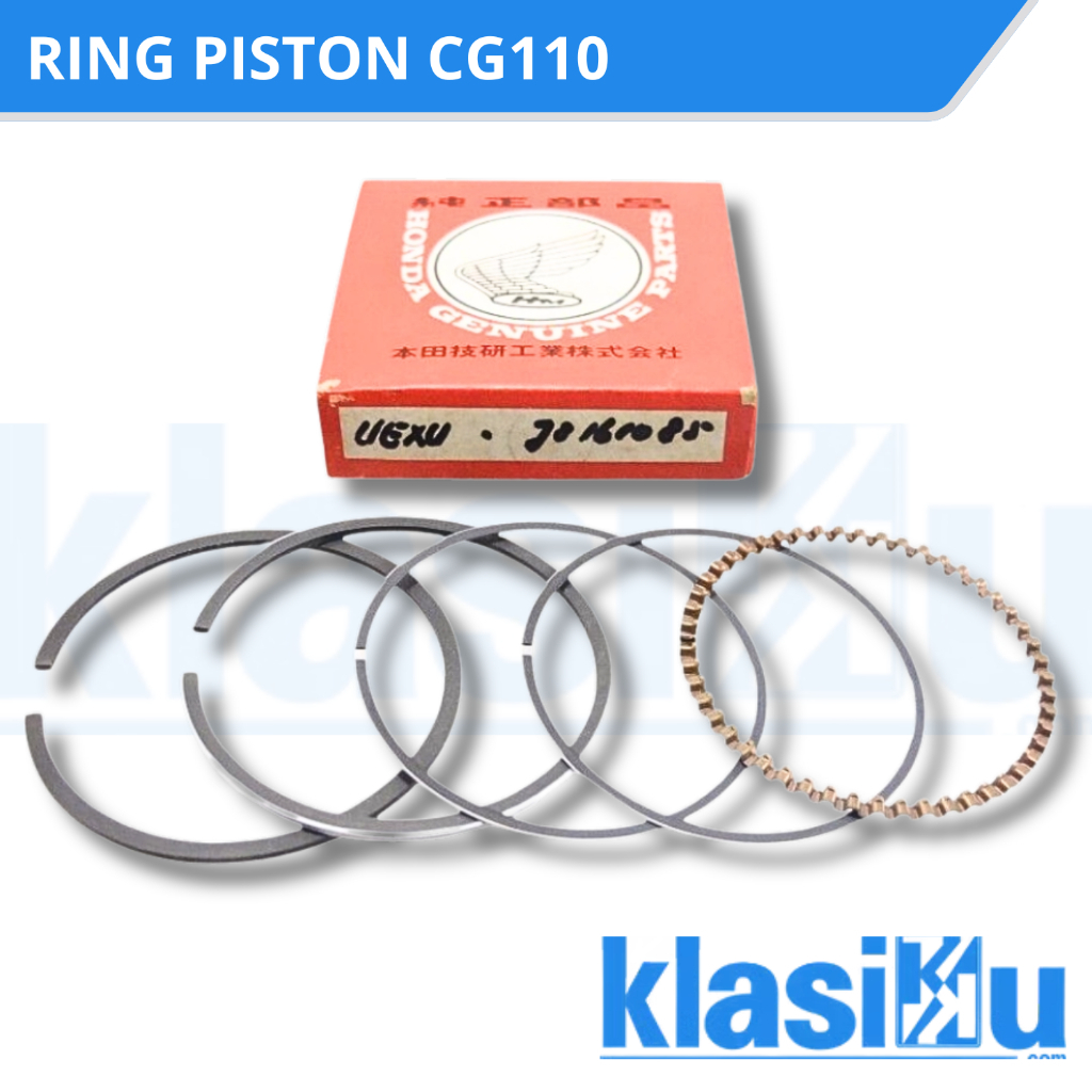 Ring Piston Honda CG110 Seher Seker Piston Honda Cg110 Cg 110 S110 S 110 Benly Oversize 75 Original 