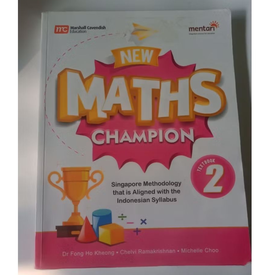 Buku Maths Champion Textbook 2 Marshall Cavendish