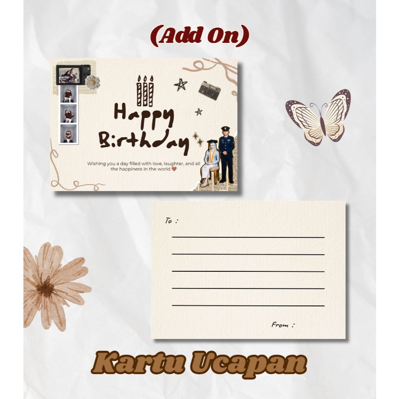 Kartu Ucapan | Greeting Card | Birthday Card Custom