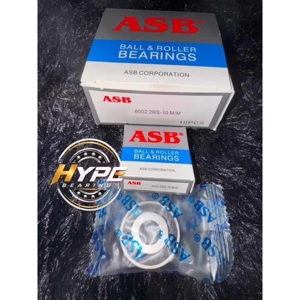 Bearing 6002 2RS 10mm ASB ORIGINAL