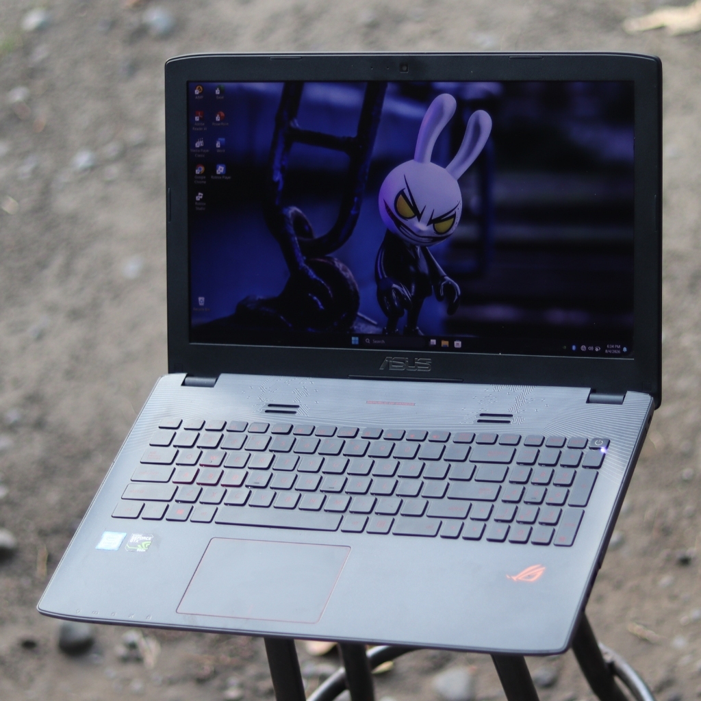 Asus ROG Gaming GL552VX | i7 6th Nvidia GTX950 Ram 12 GB SSD 256 + 500GB Second Siap Pakai