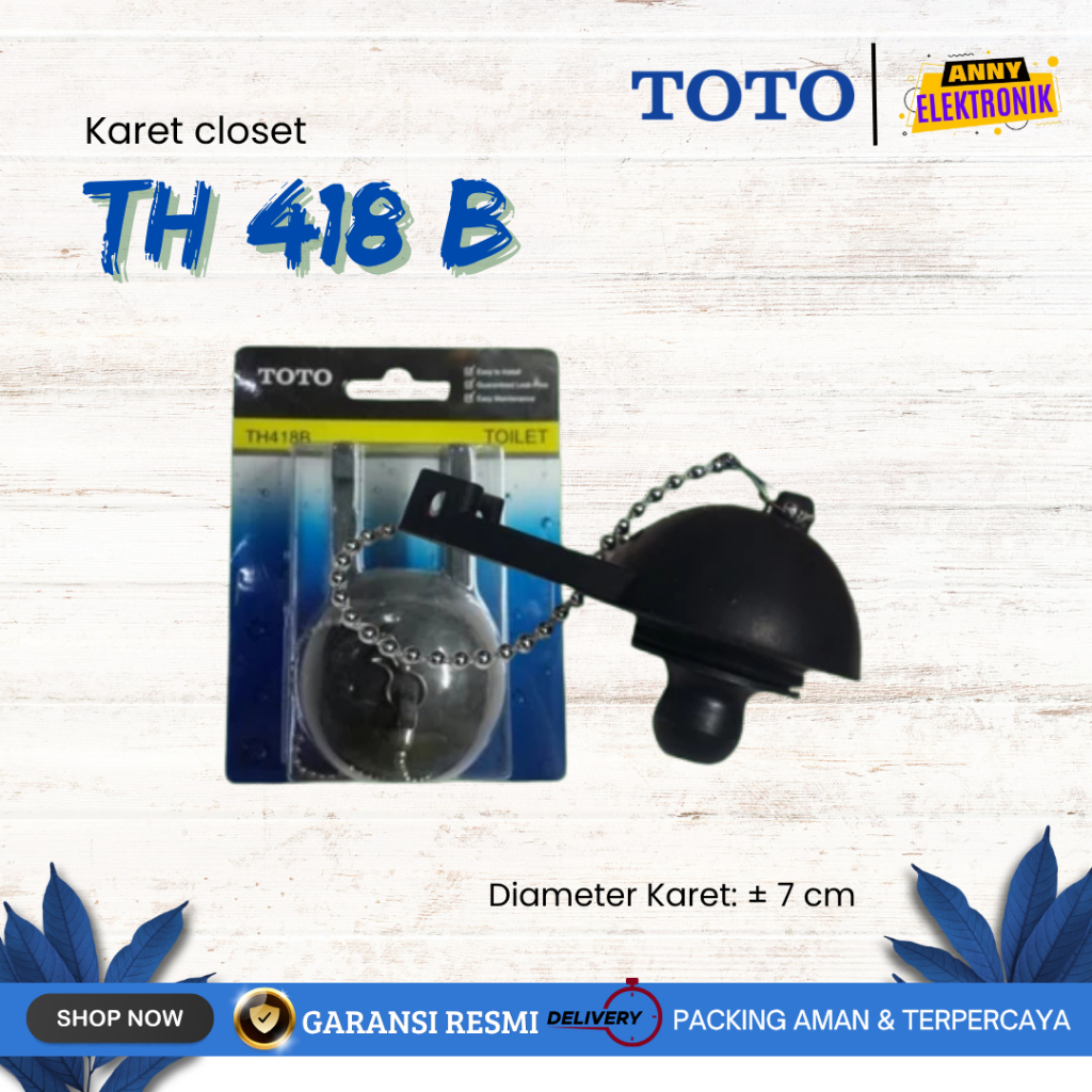 Karet Closet Toto TH 418 B / TH418B / TH418 / TH 418 ORIGINAL