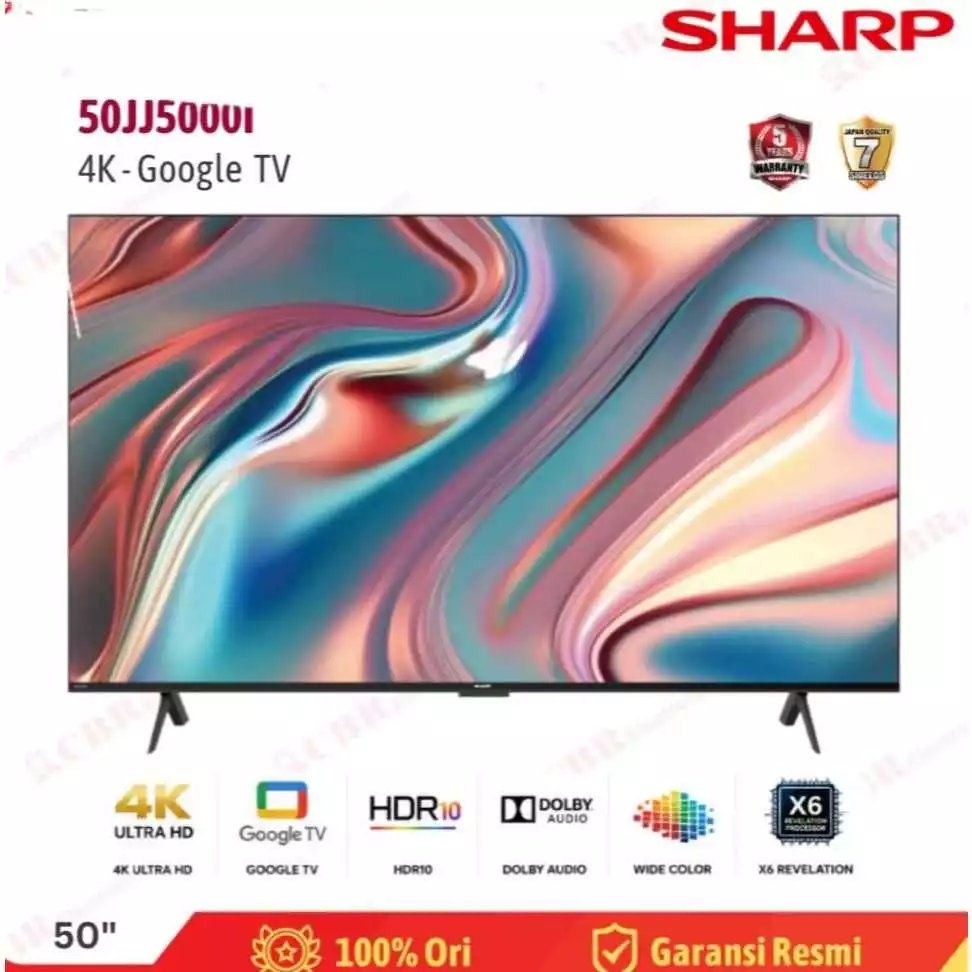 TV SHARP 50INCH 50JJ5000I ( 4K – Google TV ) BATAM